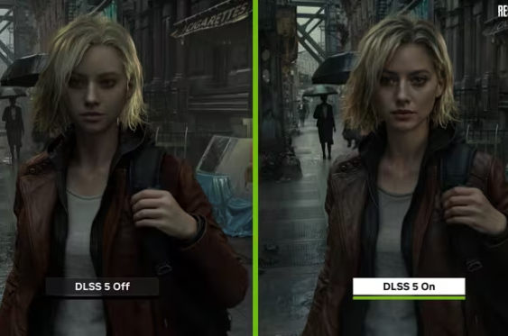 Presentación de la tecnología DLSS 5 de Nvidia en Resident Evil: Requiem.