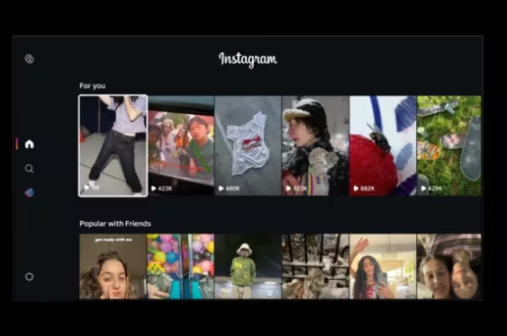 Aplicación Instagram TV.