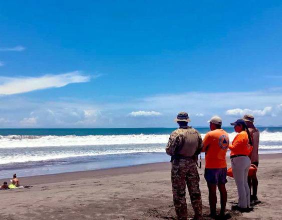 Establecen aviso de vigilancia por mar de fondo en el Pacífico panameño