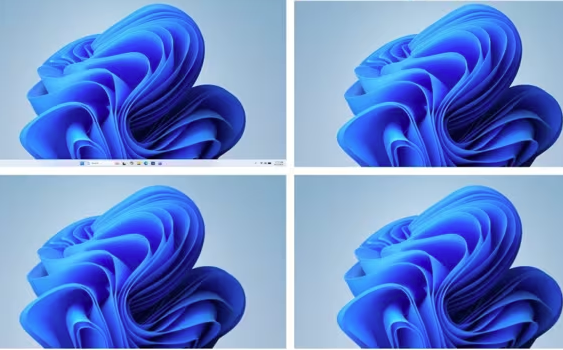 Personalización de barra de tareas en Windows 11.