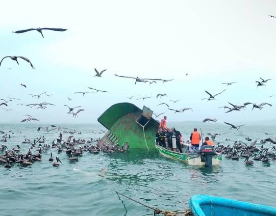 La AMP abre una investigación administrativa por el naufragio de la nave Anchovetas II
