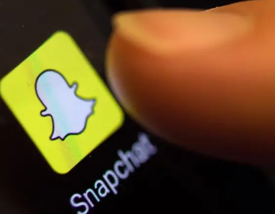 Icono de la red social Snapchat.