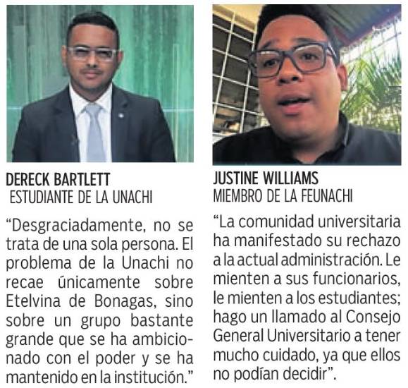$!“No me voy”, dijo la rectora De Bonagas