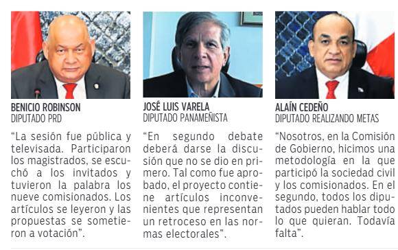 $!Reformas electorales pasan a una etapa decisiva de discusión