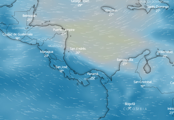 Regresa el polvo del Sahara, según Sinaproc
