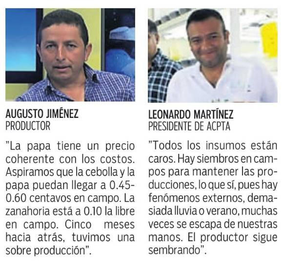 $!Garantizan suministro de papa, cebolla y lechuga en el mercado