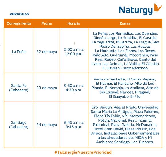 $!AVISO IMPORTANTE: Trabajos de mantenimiento en la red eléctrica del 18 al 24 de mayo de 2026