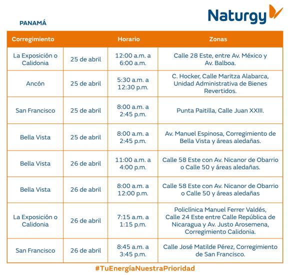 $!Aviso importante: Trabajos de mantenimiento en la red eléctrica del 20 al 26 de abril de 2026