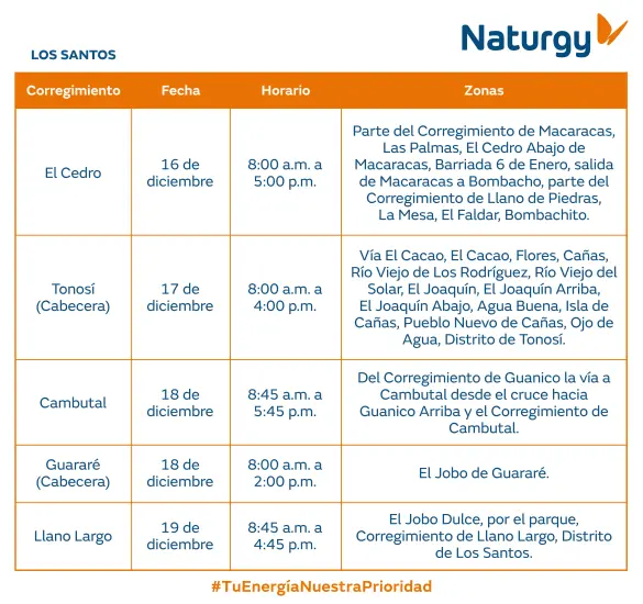 $!AVISO IMPORTANTE: Trabajos de mantenimiento en la red eléctrica del 15 al 21 de diciembre de 2025