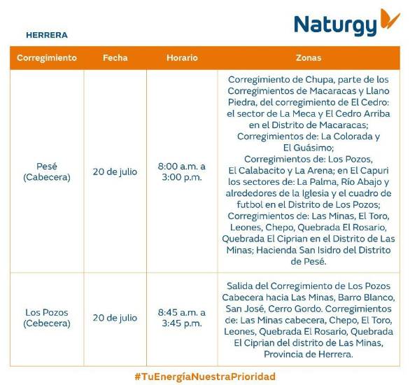 $!AVISO IMPORTANTE: Trabajos de mantenimiento en la red eléctrica del 27 de julio al 2 de agosto de 2026