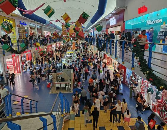 Movimiento comercial en los malls aumentó en un 30% en noviembre
