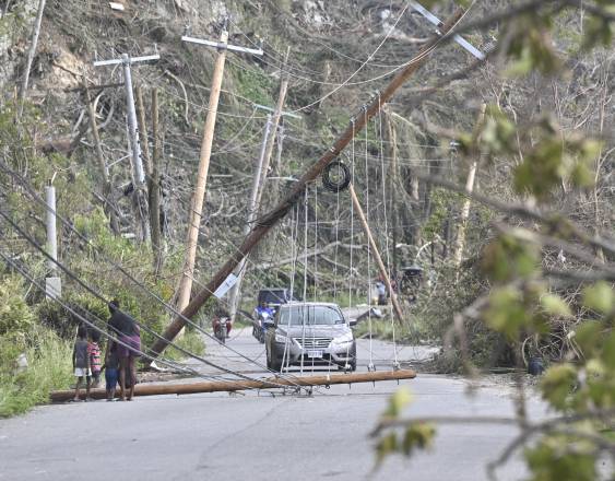 AFP | Pérdidas millonarias generadas por el huracán Melissa en Jamaica.