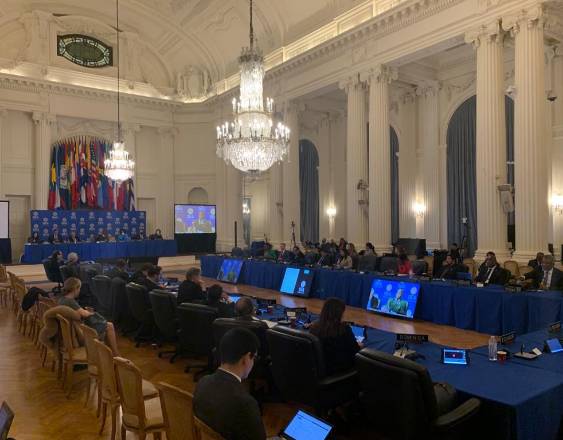 Cortesía @OEA_oficial