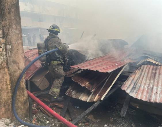 ML | Incendio en barraca.