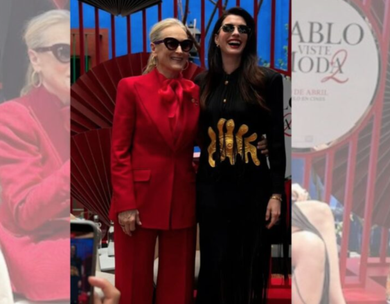 Meryl Streep y Anne Hathaway arrancan en México promoción de “El Diablo Viste a la Moda 2”