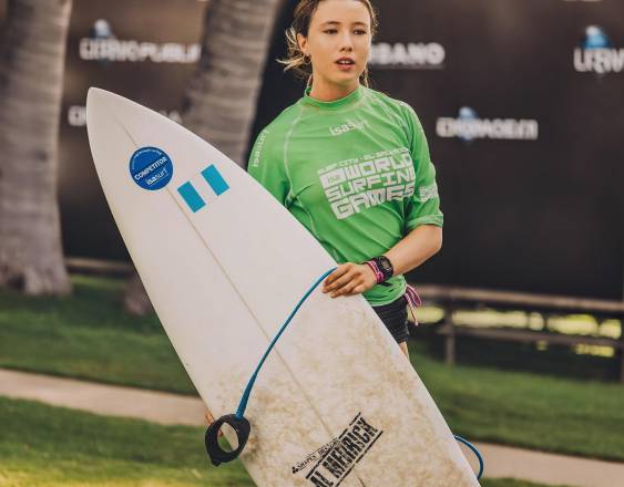ML | La surfista Anaí Porras Pilato.