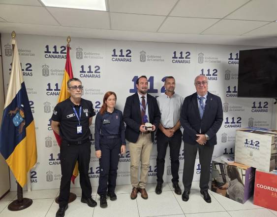 GOBIERNO DE CANARIAS | El 112 Canarias recibe un reconocimiento de la NASA por su contribución en el desarrollo del proyecto lunar Artemis.