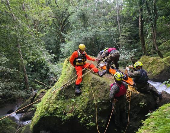 ML | Recuperación de un cuerpo de un hombre ahogado