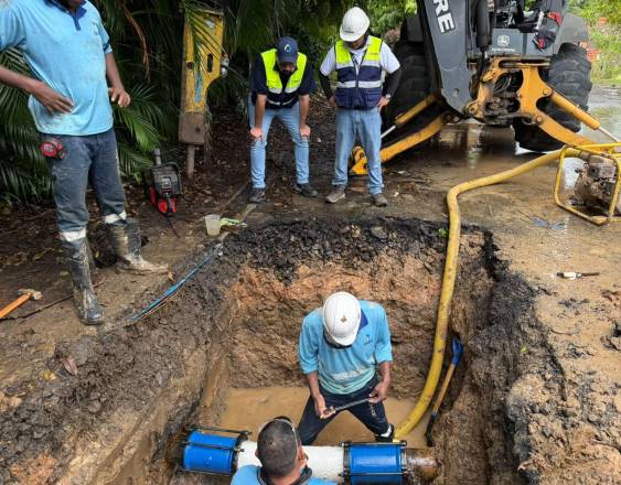 IDAAN culmina operativo Panamá Sin Fugas con más de 100 reparaciones