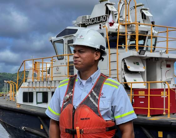 Cortesía | Profesional que se está capacitando para los desafíos en el Canal de Panamá.
