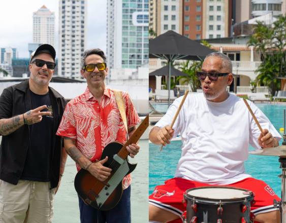 ML | El dúo Os Almirantes y el cantante de reggae Toby King.