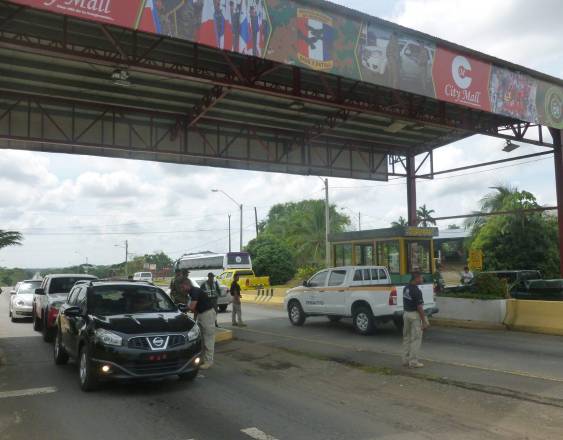 ML | Puesto de control fronterizo en Paso Canoas.