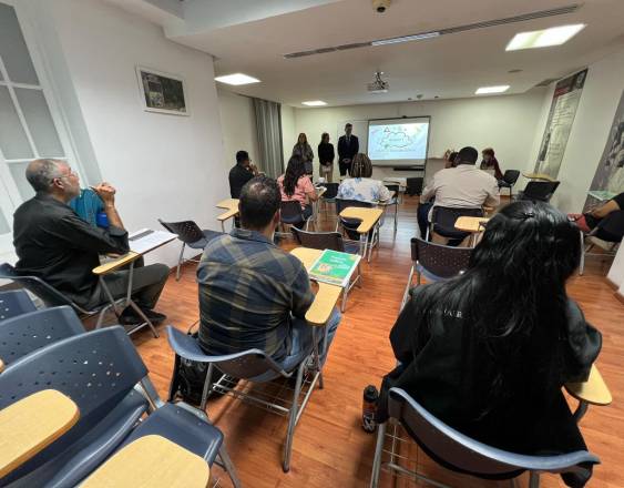 ML | Durante la presentación del programa.