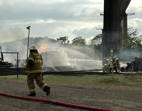 Cortesía Cuerpo de Bomberos de la Republica de Panamá.