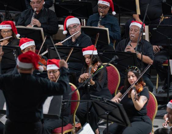 ML | Músicos de la Orquesta Sinfónica Nacional durante un concierto.