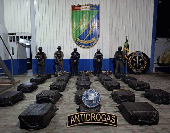 ML | Parte de lo decomisado por las autoridades.