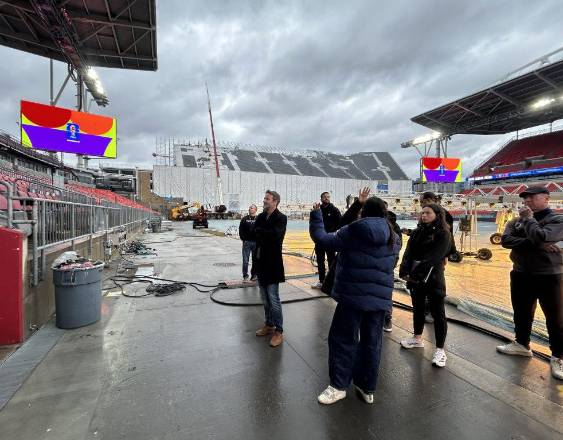 FEPAFUT | Durante la visita en Toronto.