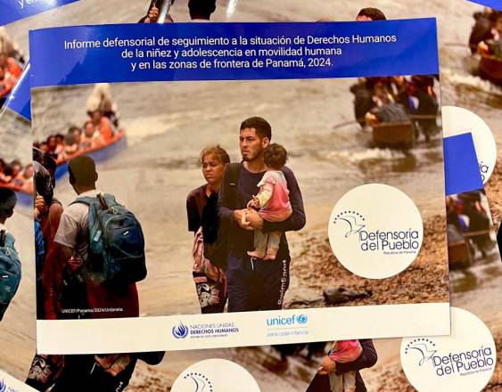 Defensoría presenta informe de derechos humanos en la frontera de Panamá
