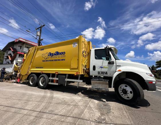 AguAseo propone flota 100% nueva para modernizar recolección de la residuos en Colón