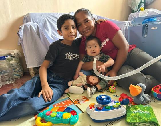 ML | Uriel Esteban Campos Ibarra, un niño de dos años que enfrenta múltiples condiciones de salud de alta complejidad.
