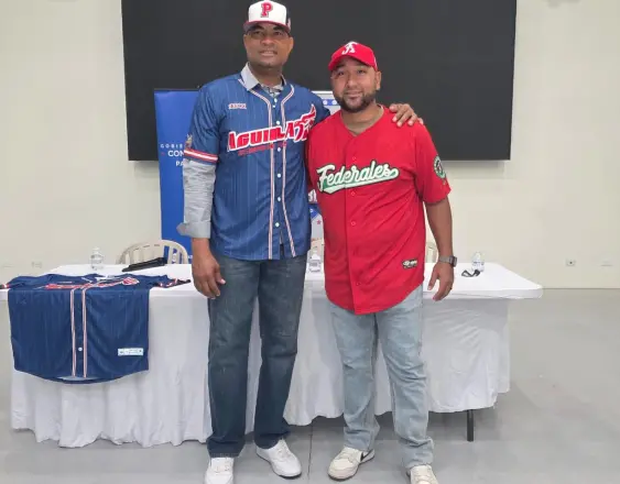 Cortesía | Los entrenadores Rubén Rivera (i) y José Mayorga.