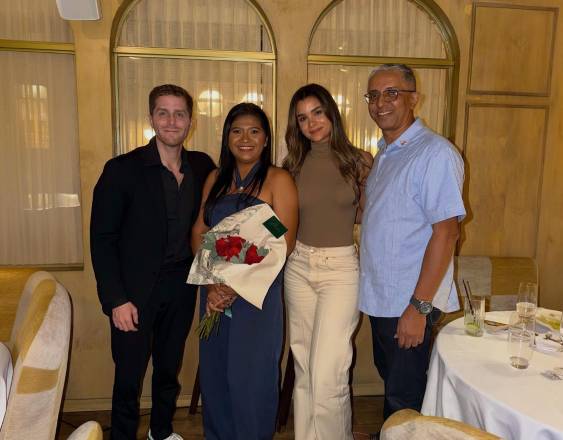 Cortesía | Mayers Mizrachi, Rosa Beatriz y Clarisa Molina.