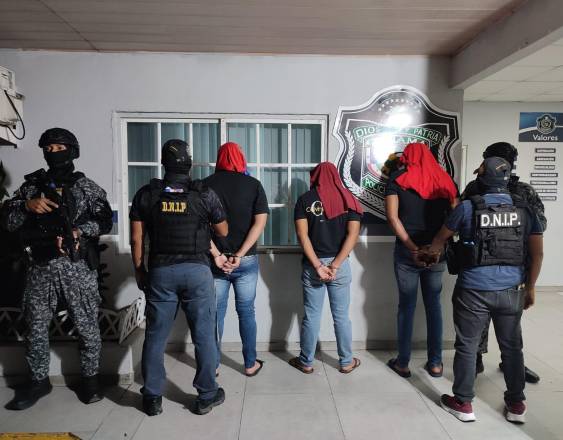 ML | Capturados por la Policía Nacional.
