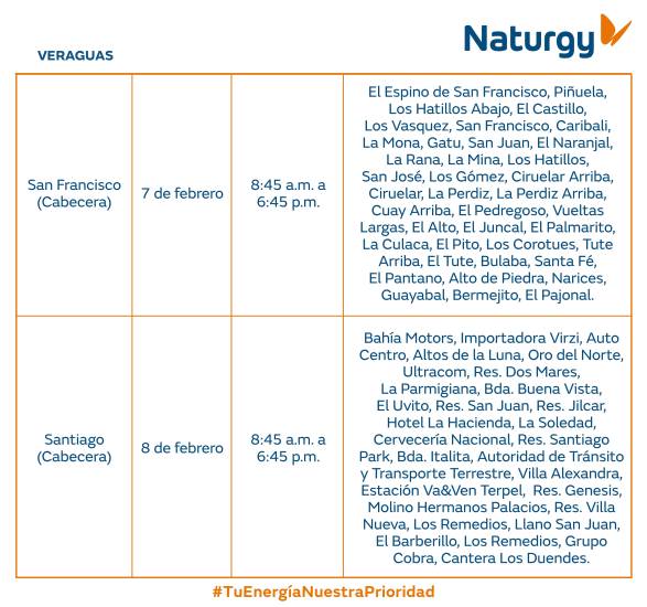 $!Aviso importante: Trabajos de mantenimiento en la red eléctrica del 2 al 8 de febrero de 2026