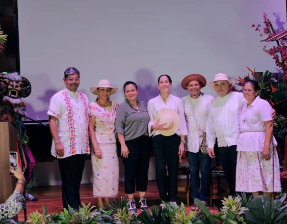Durante la presentación de la XLVI Feria Nacional de Artesanías, que será del 29 de julio al 2 de agosto.