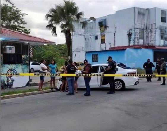Cortesía | Unidades de investigación judicial en la escena de un crimen en Colón.