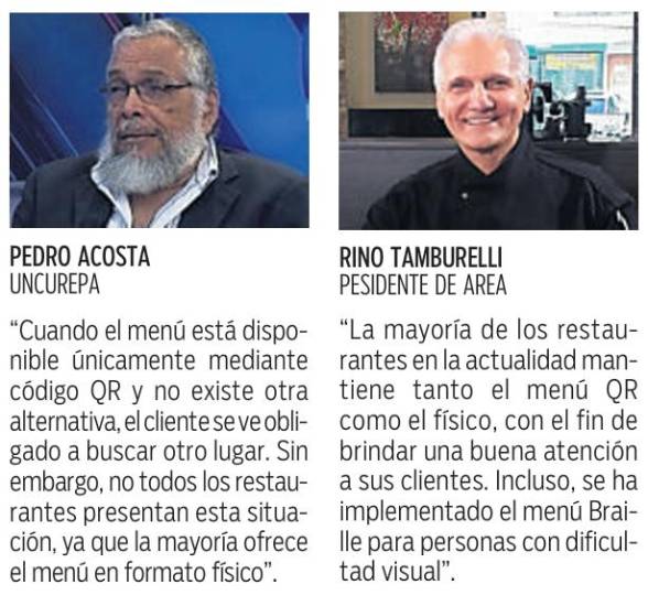 $!Códigos QR en los restaurantes: entre “comodidad y problemas”