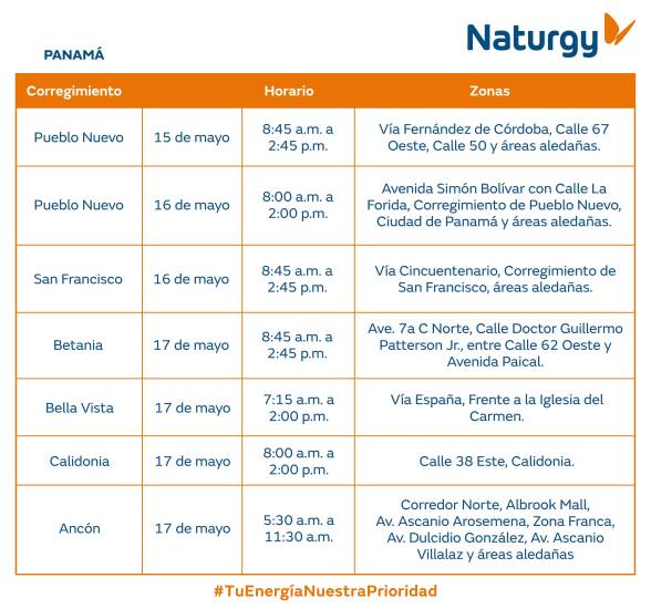 $!AVISO IMPORTANTE: Trabajos de mantenimiento en la red eléctrica del 11 al 17 de mayo de 2026