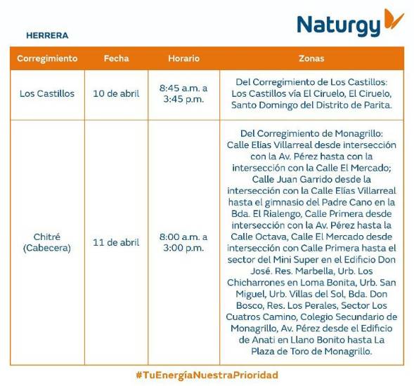 $!Trabajos de mantenimiento en la red eléctrica del 6 al 12 de abril de 2026
