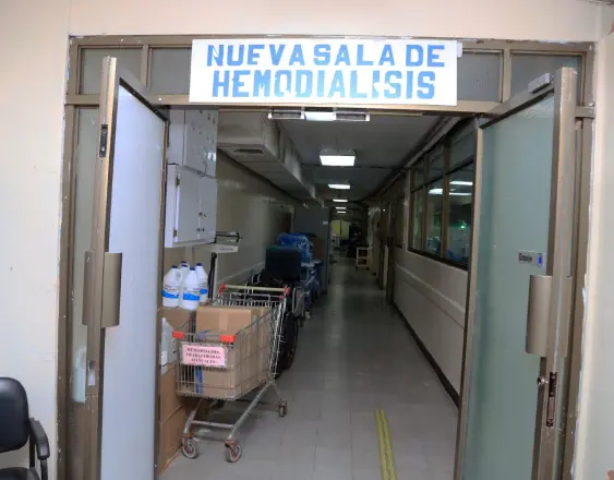 ML | Sala de hemodiálisis.