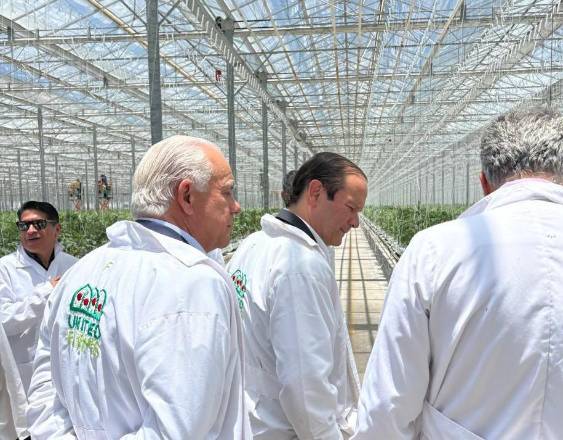 ML | Los ministros visitaron el Agropark Querétaro.