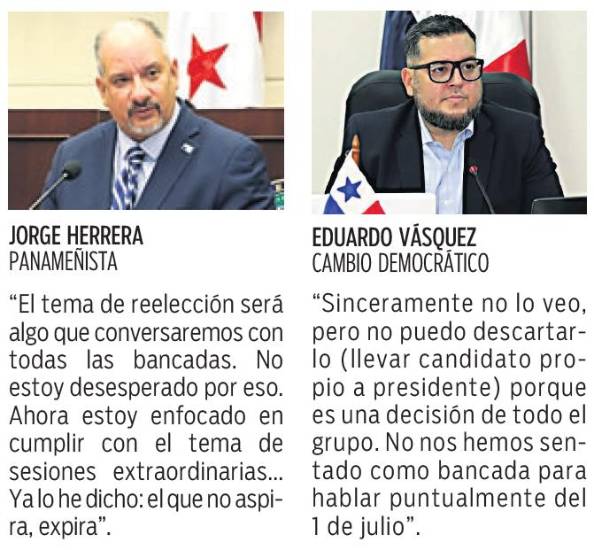 $!Herrera y RM inician el pulseo por la presidencia de la AN