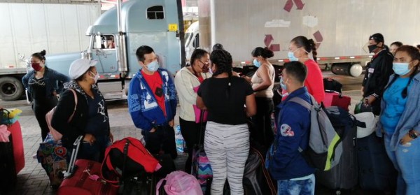 Migración prepara la salida de 100 nicaragüenses