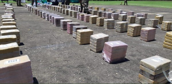 Confiscan 1,125 paquetes de droga en la Bahía de Panamá