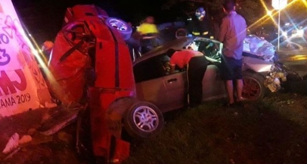 Detienen a conductor que mató a familia en Aguadulce