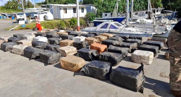 Incautan 45 toneladas de droga en los cuatros primeros meses del 2022